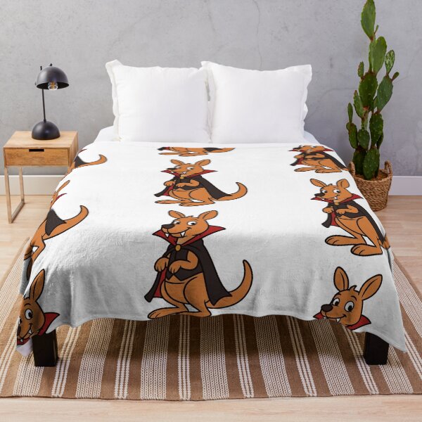 Item preview, Cute Cartoon Kangaroo Dressed as a Vampire designed and sold by Confuzz1ed.