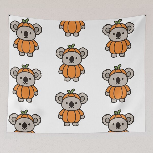 Item preview, Cute Cartoon Koala Dressed as a Pumpkin designed and sold by Confuzz1ed.