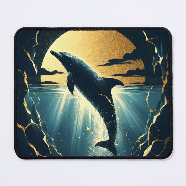 Item preview, Charcoal Dolphin, Ai Generated Art designed and sold by ACC .