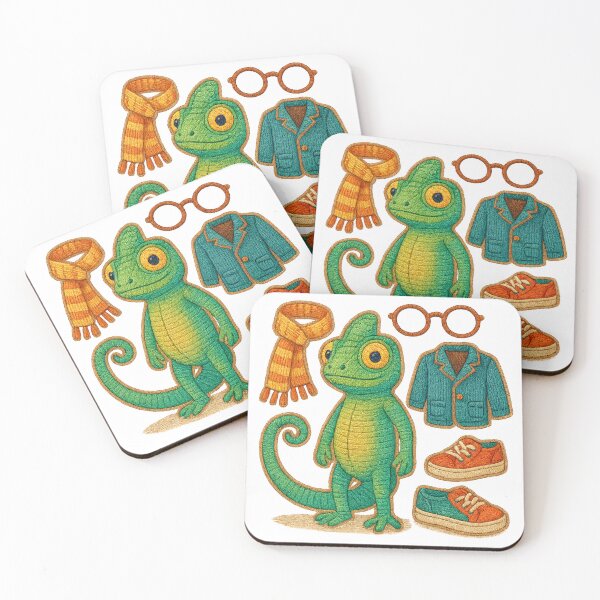 Item preview, Stylish Chameleon Wardrobe Glow-Up Patch designed and sold by #Adulting Central.
