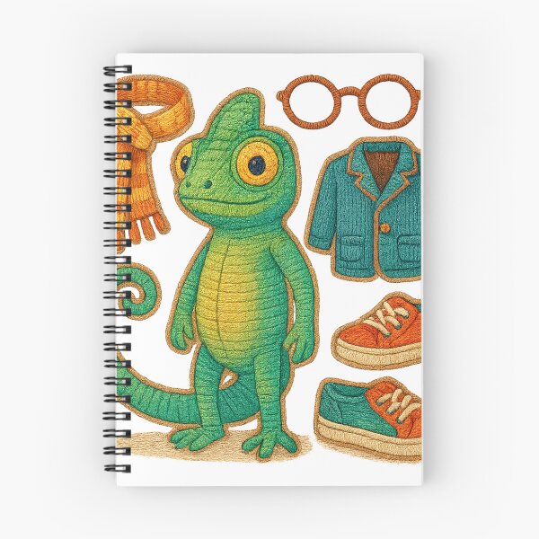 Item preview, Stylish Chameleon Wardrobe Glow-Up Patch designed and sold by #Adulting Central.