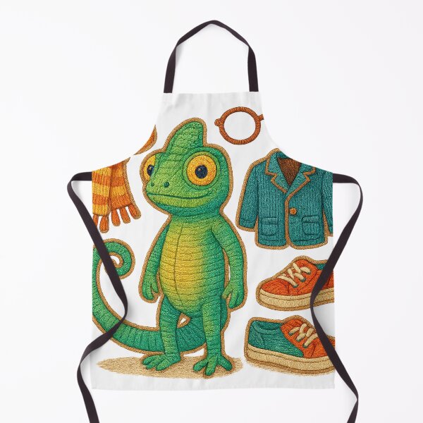 Item preview, Stylish Chameleon Wardrobe Glow-Up Patch designed and sold by #Adulting Central.