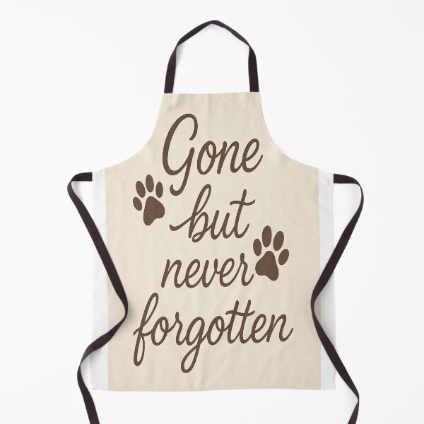 Item preview, Gone But Never Forgotten – Pet Memorial Script Design designed and sold by Gazmerch.