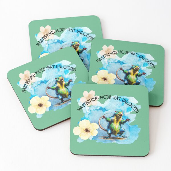 Item preview, Colorful Fantasy Rat – Funny Gamer & Whimsical Art designed and sold by dotitoko.