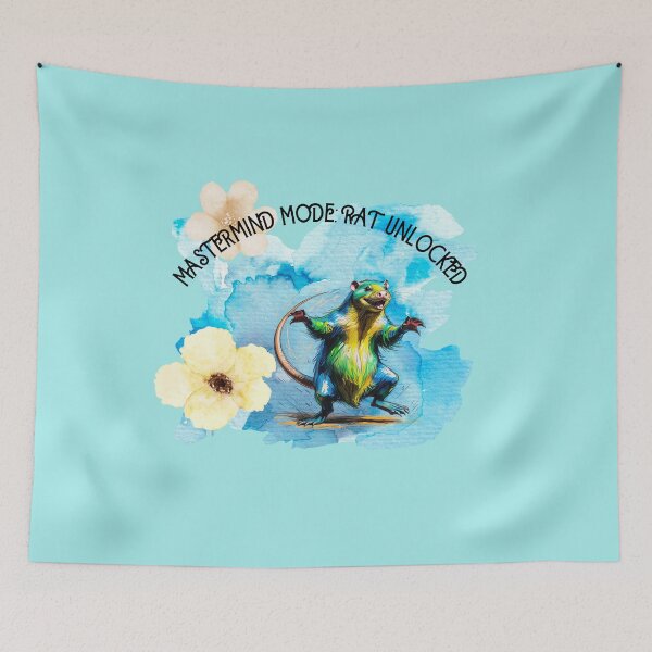 Item preview, Colorful Fantasy Rat – Funny Gamer & Whimsical Art designed and sold by dotitoko.