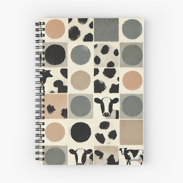 Item preview, Modern Brushed Cowhide – Minimalist Spot Pattern designed and sold by Silmoyo.