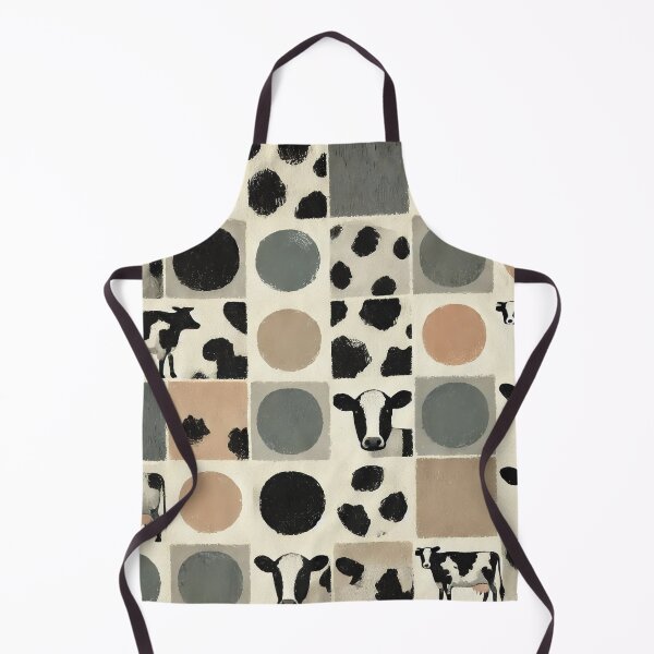 Item preview, Modern Brushed Cowhide – Minimalist Spot Pattern designed and sold by Silmoyo.