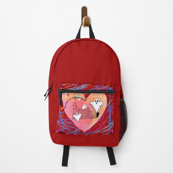 Item preview, My Heart Is a Ghost Town – Colorful Emotional Ghost Art designed and sold by dotitoko.