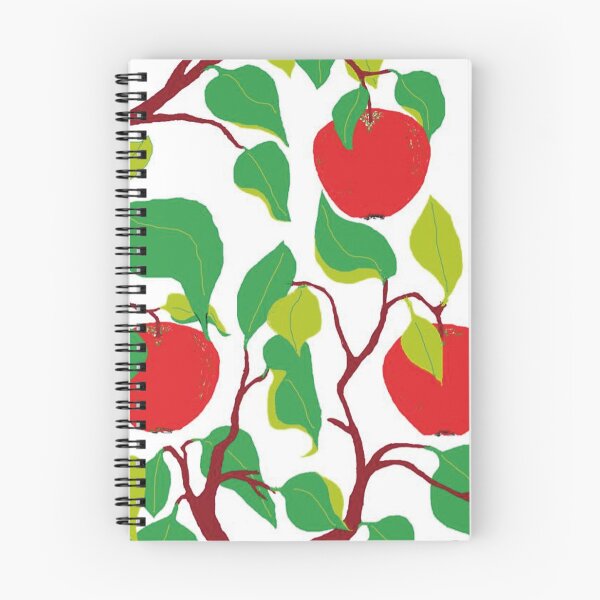 Item preview, Apples branches and leaves designed and sold by Nigel-here.
