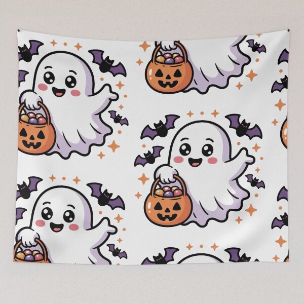 Item preview, Halloween with Boo designed and sold by Nimkaew.