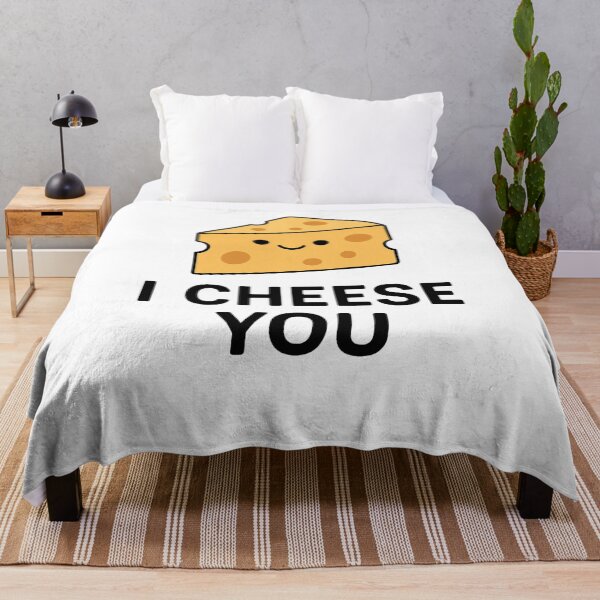 Item preview, I Cheese You – Cute Kawaii Cheese Pun Design designed and sold by SlomianyPisarz.