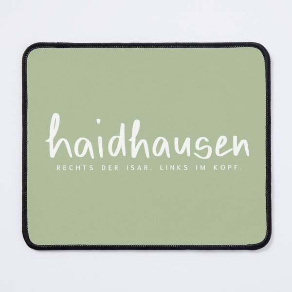 Item preview, Haidhausen - on the right the Isar, on the left in the head designed and sold by byrdz.art.