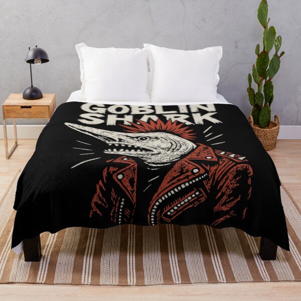 Artikelvorschau, Goblin Shark Punk Rock Tiefseekreatur Design entworfen und verkauft von ChunkByChunk.