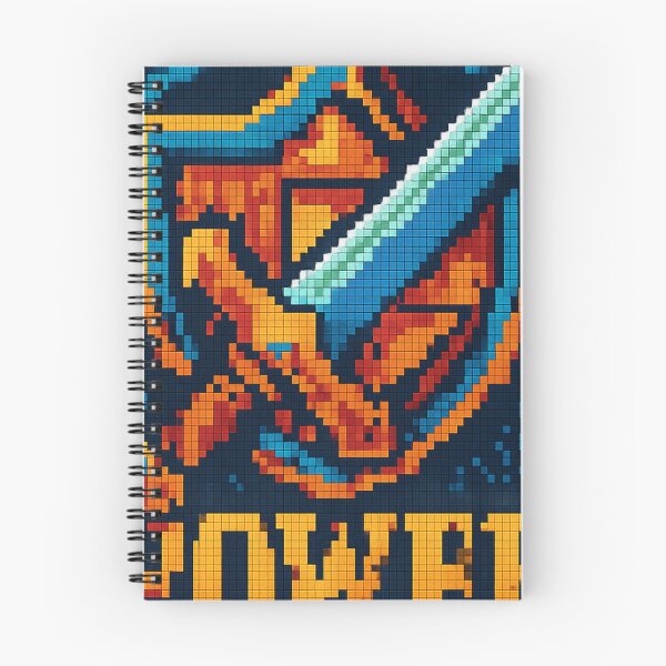 Item preview, Pixel Quest Sword & Shield – Retro 8-Bit Hex-Art Gaming Design designed and sold by TONSNAP.