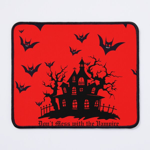 Item preview, “Flying Bats & Vampire – Gothic Halloween Horror Art designed and sold by dotitoko.