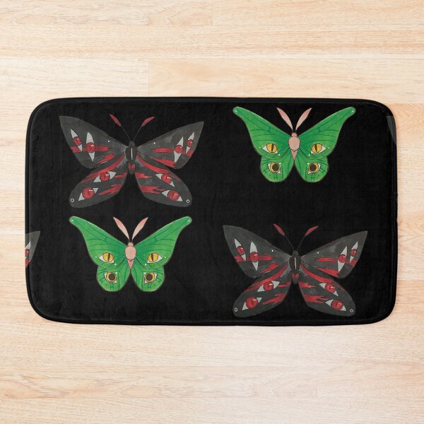 Item preview, Scary Moth and Luna Moth designed and sold by fern.prints.