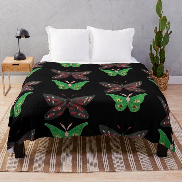 Item preview, Scary Moth and Luna Moth designed and sold by fern.prints.