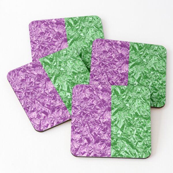 Item preview, Purple Green Foil Modern Collection designed and sold by TrendyDesigne412.