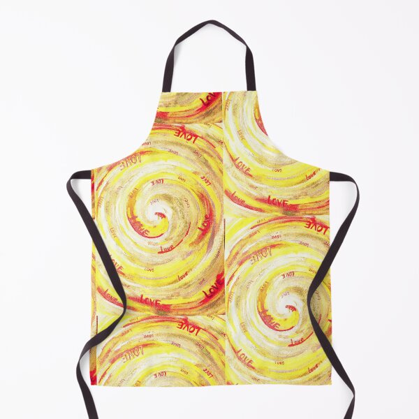 Item preview, Yellow LOVE spiral designed and sold by Begoll Art.