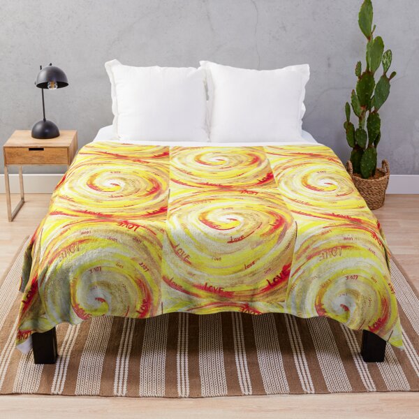 Item preview, Yellow LOVE spiral designed and sold by Begoll Art.