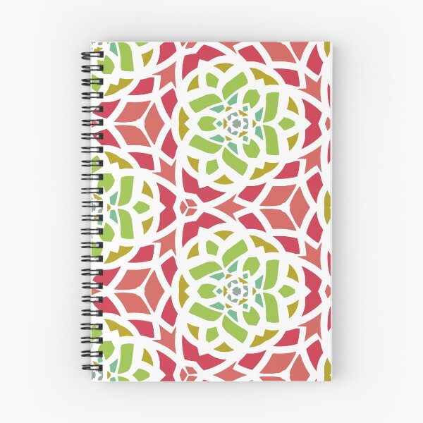 Item preview, abstract shape floral seamless colorful repeat pattern designed and sold by Abrahamjrnd.