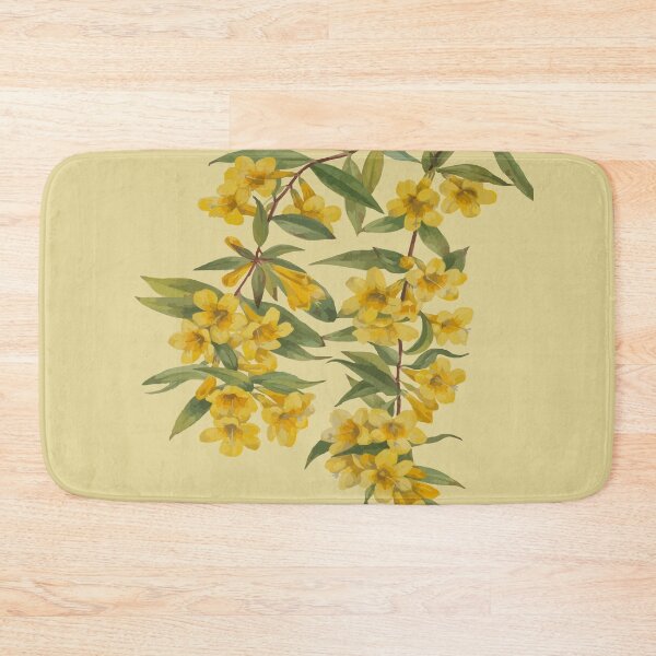 Item preview, Yellow Jasmine Vintage Botanical Vector Illustration designed and sold by taiche.