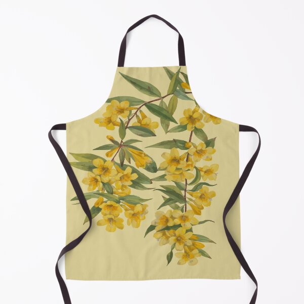 Item preview, Yellow Jasmine Vintage Botanical Vector Illustration designed and sold by taiche.