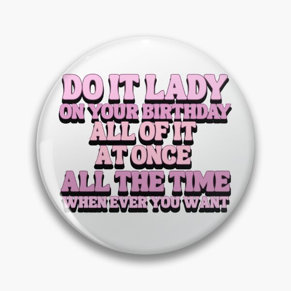 Item preview, Do it lady designed and sold by BritishDelights.
