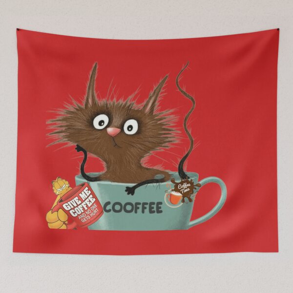 Item preview, Cofee and cats designed and sold by Irinuca Gifts.