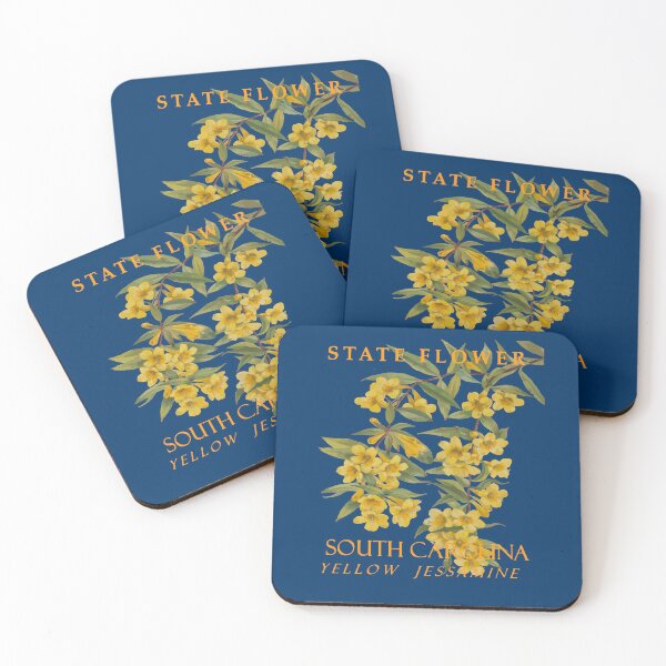 Item preview, South Carolina Territory Flower Yellow Jasmine designed and sold by taiche.