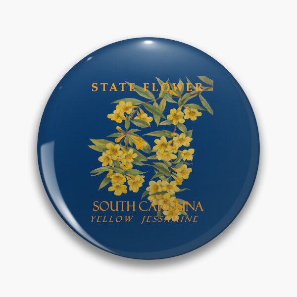 Item preview, South Carolina Territory Flower Yellow Jasmine designed and sold by taiche.