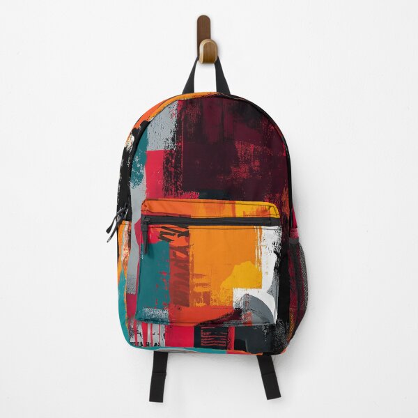 Item preview, Vintage Abstract Music Poster – Singer in Colorful Grunge designed and sold by Coder-T.
