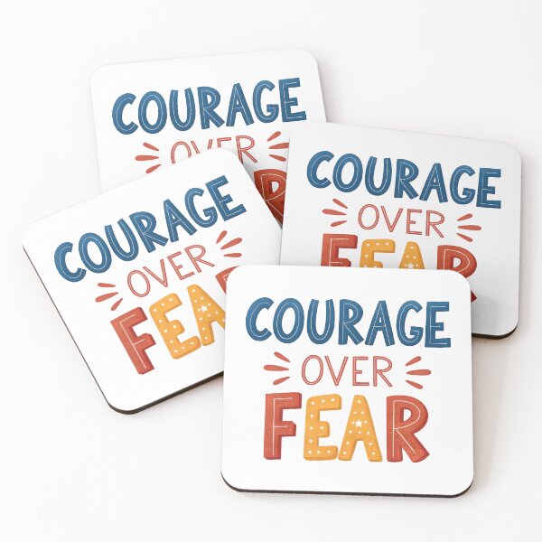 Item preview, Courage over fear .. designed and sold by nimmitrends.