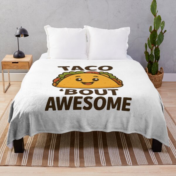 Aperçu de l'œuvre Taco ‘Bout Awesome créée et vendue par Sara Wrenai.