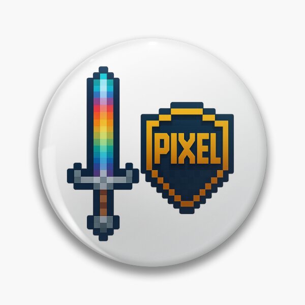 Item preview, Pixel Quest Blade – Retro 8-Bit Hex-Art Gaming Apparel designed and sold by TONSNAP.