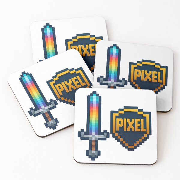 Item preview, Pixel Quest Blade – Retro 8-Bit Hex-Art Gaming Apparel designed and sold by TONSNAP.