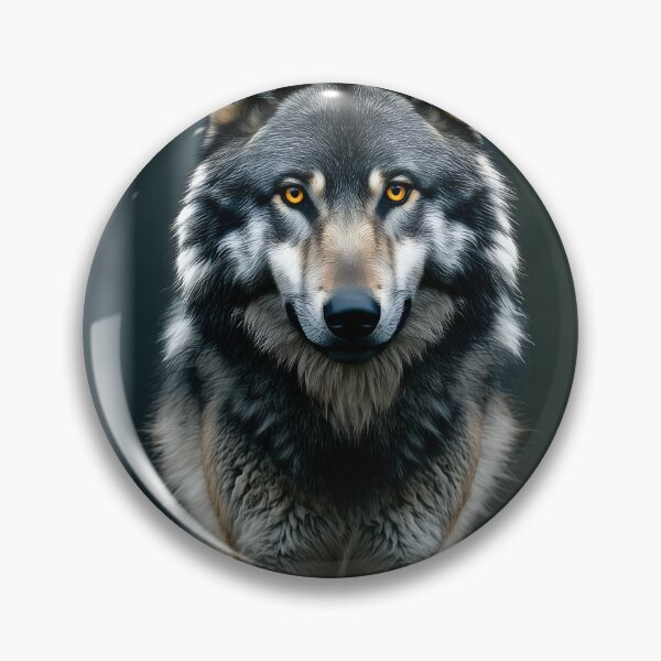 Item preview, Majestic Wolf in Forest Shadows designed and sold by eyeconart.