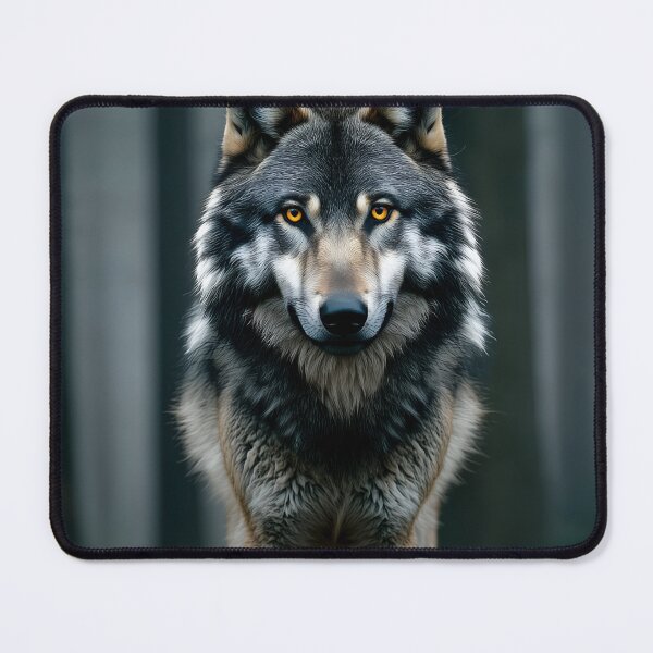 Item preview, Majestic Wolf in Forest Shadows designed and sold by eyeconart.