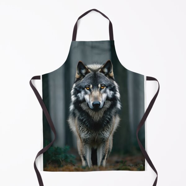 Item preview, Majestic Wolf in Forest Shadows designed and sold by eyeconart.