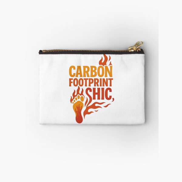 Item preview, Carbon Footprint Chic – Climate Change Awareness Design designed and sold by AddictiveDesign.