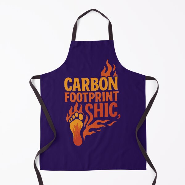 Item preview, Carbon Footprint Chic – Climate Change Awareness Design designed and sold by AddictiveDesign.