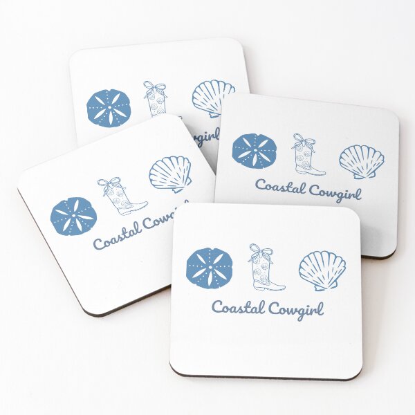 Item preview, Coastal Cowgirl Print ?? designed and sold by Wildflowers & Waves.