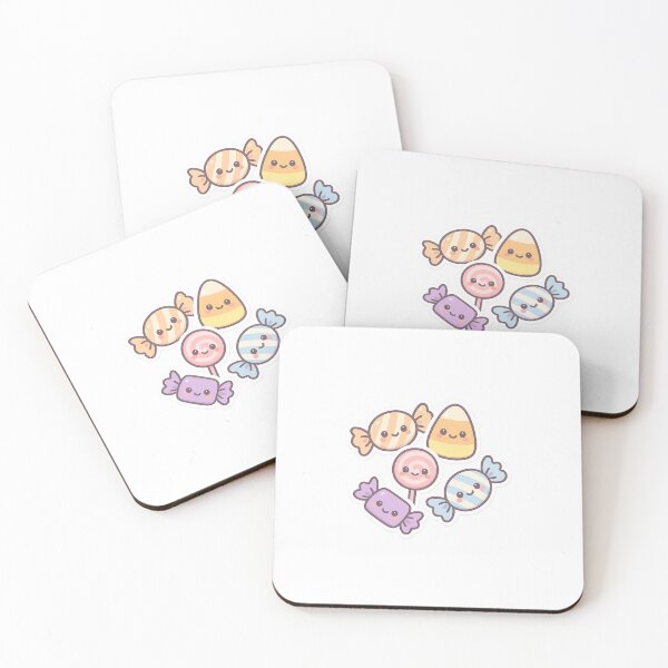 Item preview, Kawaii Halloween Sweets – Candy Sticker Set designed and sold by ClipVictuumArts.