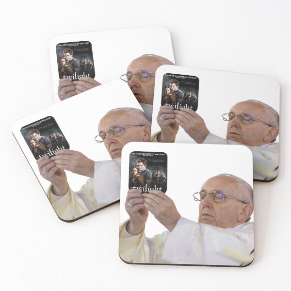 Item preview, Pope holding twilight meme designed and sold by hnnhbnna.