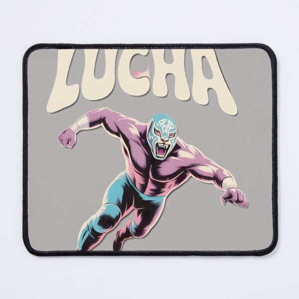 Item preview, Esto Es Lucha Libre: Dynamic Luchador Masked Wrestler Art designed and sold by DanielContrer.