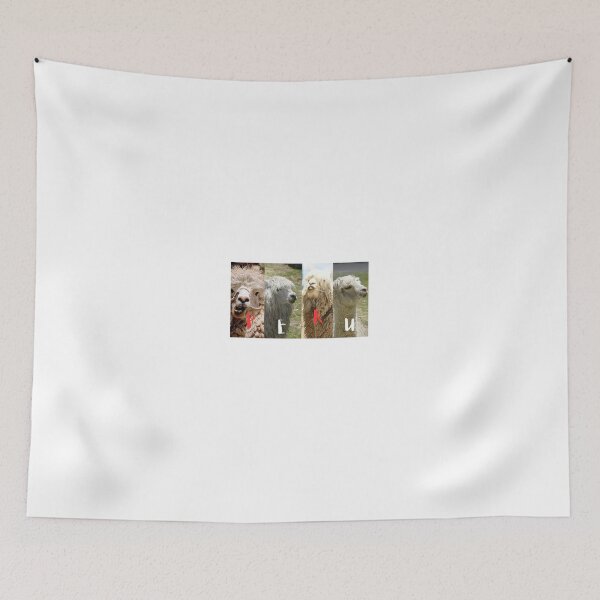 Item preview, Peruvian Llamas with Peru Colors and Letters designed and sold by kimagemiami.
