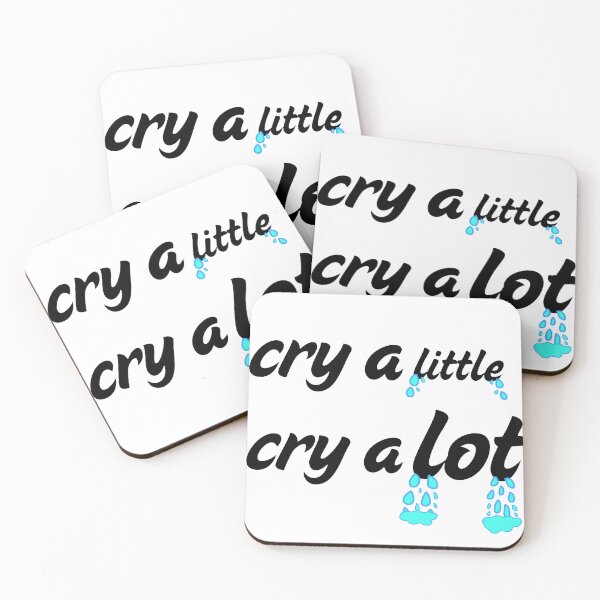 Item preview, Crying Habits Sticker designed and sold by CatCaKeShop.