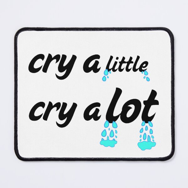 Item preview, Crying Habits Sticker designed and sold by CatCaKeShop.