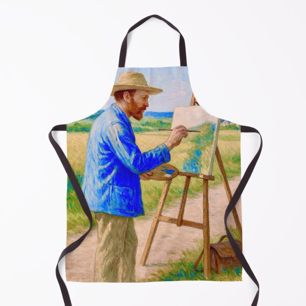 Item preview, Vincent van Gogh painting at the easel designed and sold by Steffani Lehmann.