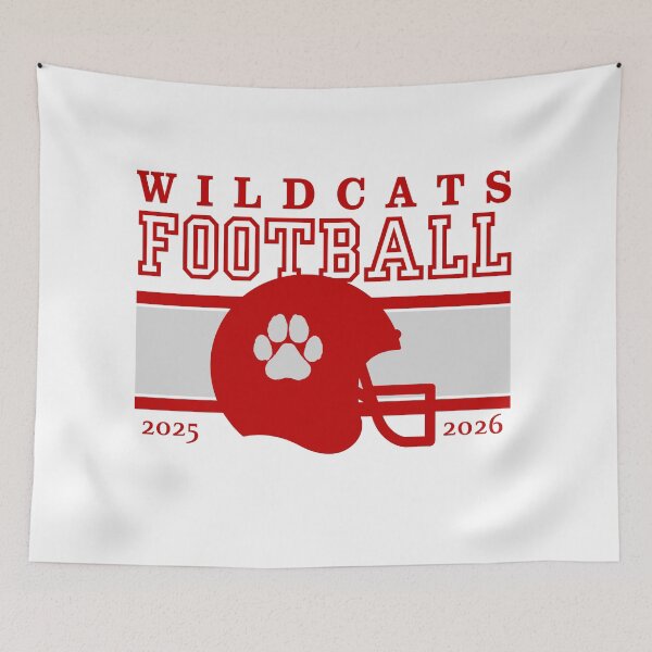 Item preview, WILDCATS FOOTBALL 2025 2026 designed and sold by Heritage Coast.